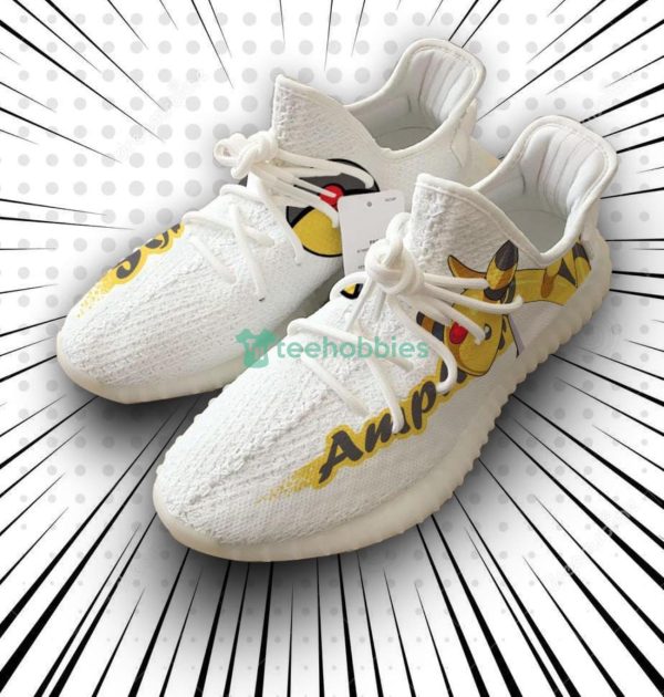 Ampharos Custom Pokemon Anime Yeezy Shoes For Fans Product Photo 1