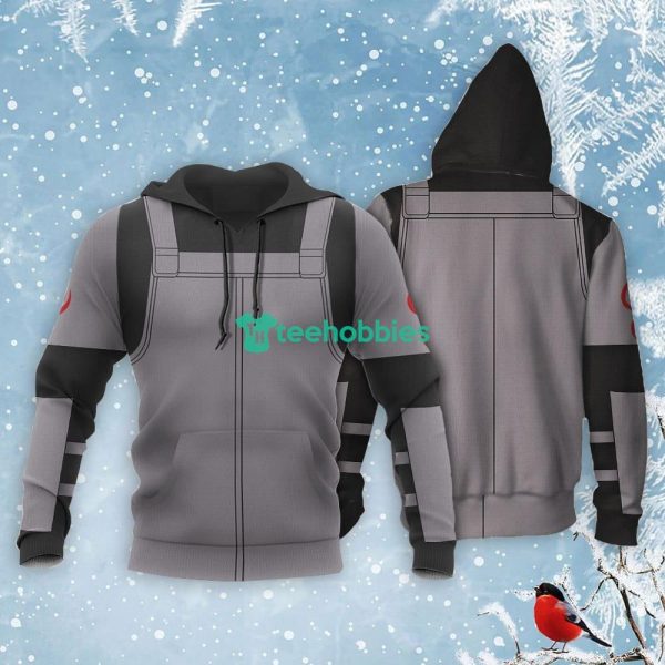 Anbu Bleachack Ops Uniform All Over Printed 3D Shirt Costume Anime Fans Naruto Product Photo 3