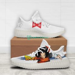 Android 17 Custom Dragon Ball Anime Yeezy Shoes For Fans Product Photo 2