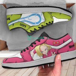 Android 17 x Android 18 Dragon Ball Z Super Anime Air Jordan Low Top Shoesproduct photo 3