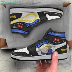Android 18 Dragon Ball Super Anime Air Jordan Hightop Shoes Product Photo 4