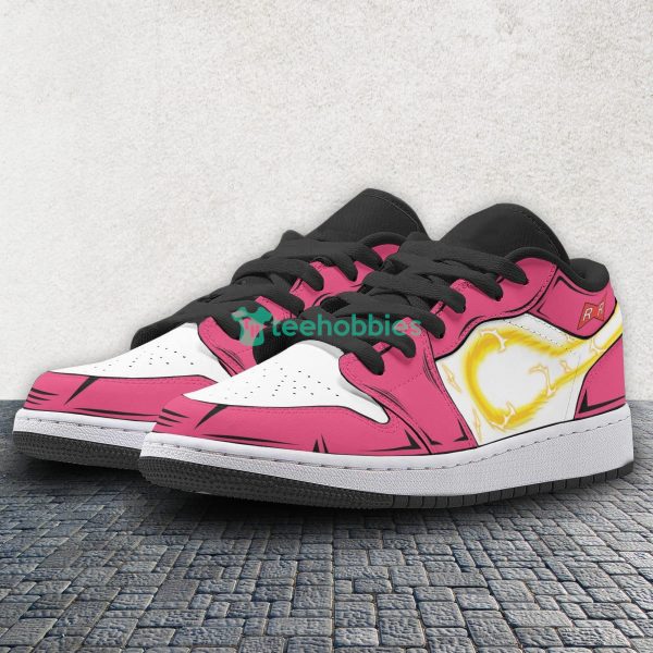 Android 18 Dragon Ball Z Anime Air Jordan Low Top Shoesproduct photo 2