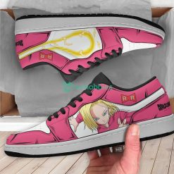Android 18 Dragon Ball Z Anime Air Jordan Low Top Shoesproduct photo 4