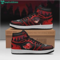 Anime Air Jordan Hightop Shoes Akatsuki Itachi Naruto Product Photo 1