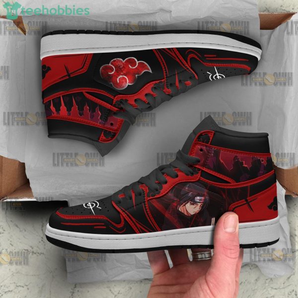 Anime Air Jordan Hightop Shoes Akatsuki Itachi Naruto Product Photo 4