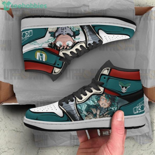 Anime Air Jordan Hightop Shoes Mha Deku Product Photo 2