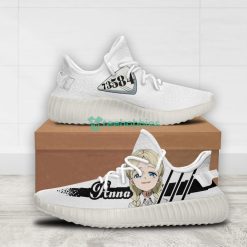 Anna Custom Promised Neverland Anime Yeezy Shoes For Fans Product Photo 1