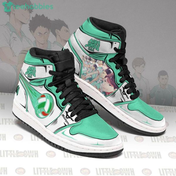 Aoba Johsai High Air Jordan Hightop Shoes Haikyuu Team Anime Product Photo 2
