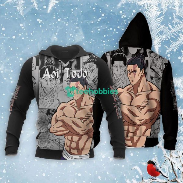 Aoi Todo All Over Printed 3D Shirt Custom Jujutsu Kaisen Anime Fans Manga Style Product Photo 3