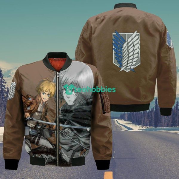 AOT Armin Arlert All Over Printed 3D Shirt Attack On Titan Anime Fans Product Photo 4