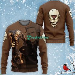 AOT Armored Titan All Over Printed 3D Shirt Attack On Titan Anime Fans Product Photo 2