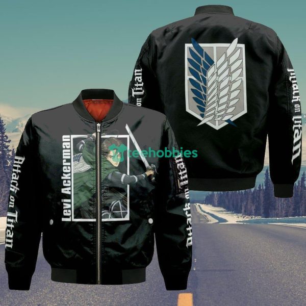 AOT Levi Ackerman All Over Printed 3D Shirt Attack On Titan Anime Fans Product Photo 4