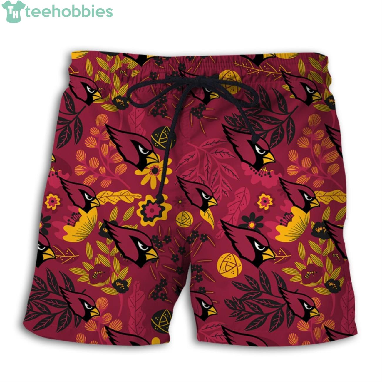 Arizona Cardinals Summer Beach Hawaiian Shorts Product Photo 1 Arizona Cardinals Summer Beach Hawaiian Shorts Product Photo 1