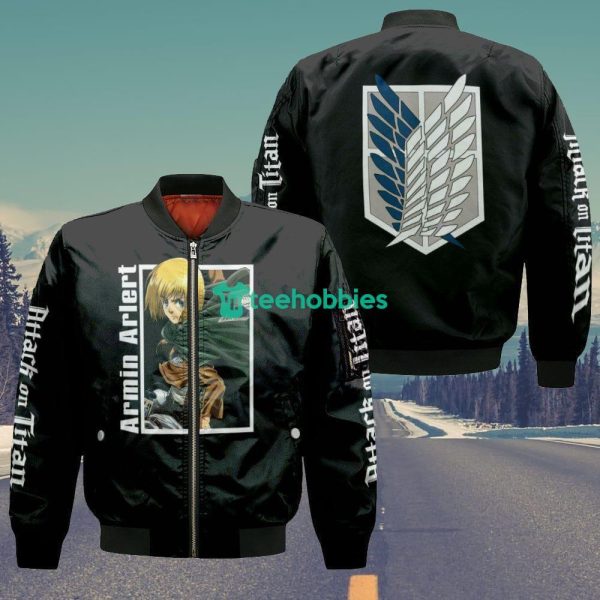 Armin Arlert All Over Printed 3D Shirt Attack On Titan Anime Fans Product Photo 4