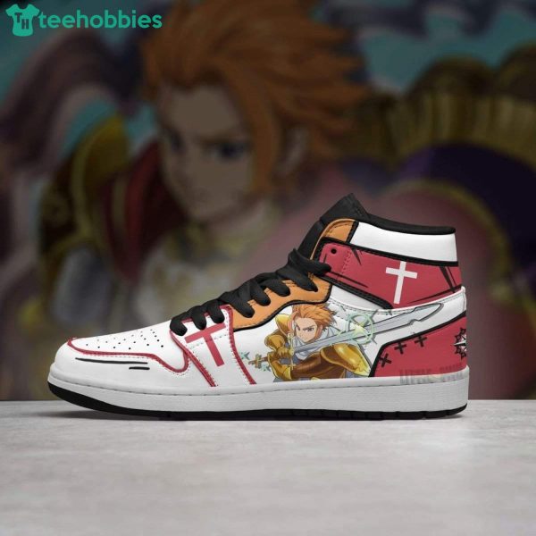 Arthur Pendragon The Seven Deadly Sins Anime Air Jordan Hightop Shoes Product Photo 3