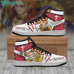 Arthur Pendragon The Seven Deadly Sins Anime Air Jordan Hightop Shoes Product Photo 1