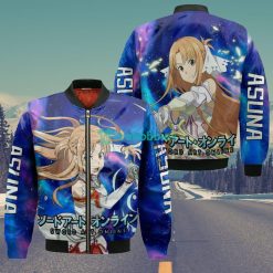 Asuna All Over Printed 3D Shirt Sword Art Online Custom Anime Fans image Asuna All Over Printed 3D Shirt Sword Art Online Custom Anime Fans Product Photo 4