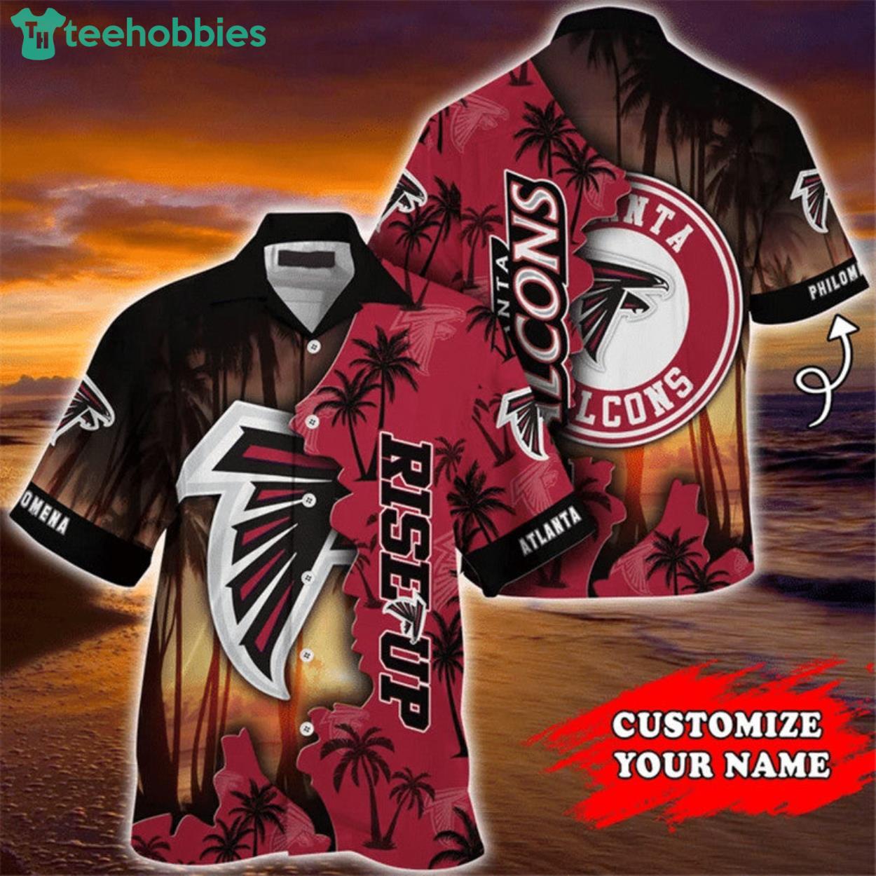 Atlanta Falcons Hawaiian Custom Name For Fans Product Photo 1