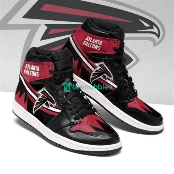 Atlanta Falcons Team Air Jordan Hightop Shoes Product Photo 1