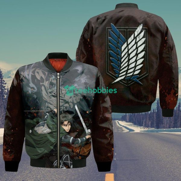Attack On Tian Levi Arlert All Over Printed 3D Shirt AOT Final Season Anime Fans Product Photo 4