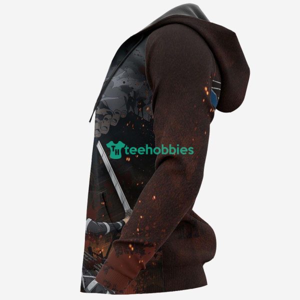 Attack On Tian Levi Arlert All Over Printed 3D Shirt AOT Final Season Anime Fans Product Photo 6