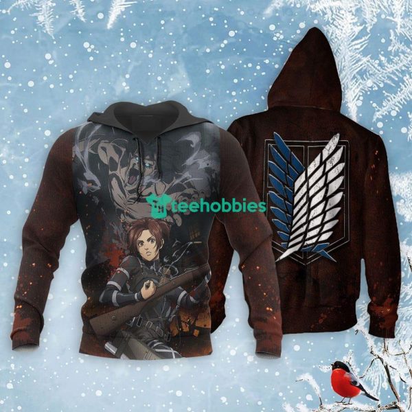 Attack On Tian Sasha Bleachouse All Over Printed 3D Shirt AOT Final Season Anime Fans Product Photo 3