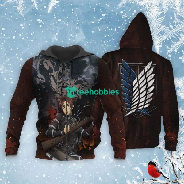 Attack On Tian Sasha Bleachouse All Over Printed 3D Shirt AOT Final Season Anime Fans Product Photo 1