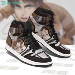 Attack On Titan Air Jordan Hightop Shoes Eren Yeager Anime Sneakers Product Photo 3
