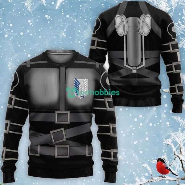 Attack On Titan All Over Printed 3D Shirt Scout Final Season Uniform Anime Fans Product Photo 3