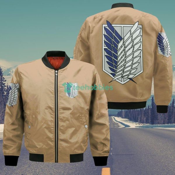 Attack On Titan All Over Printed 3D Shirt Wings Of Freedom Scout Regiment Anime Fans Product Photo 1