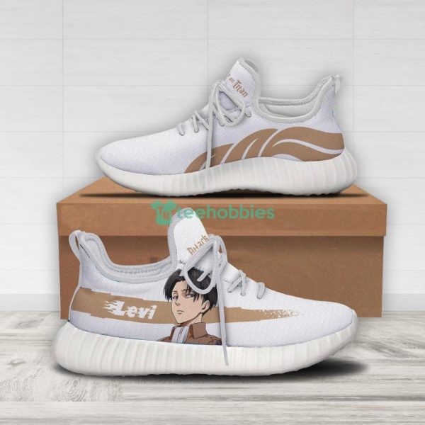 Attack On Titan Levi Ackerman Custom Anime Fans Reze Shoes Sneakers Product Photo 1
