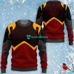 Avatar The Last Airbender All Over Printed 3D Shirt Fire Nation Uniform Costume Product Photo 2