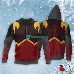 Avatar The Last Airbender All Over Printed 3D Shirt Fire Nation Uniform Costume Product Photo 1