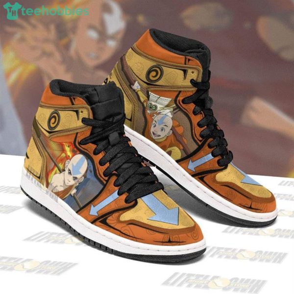Avatar The Last Airbender Anime Air Jordan Hightop Shoes Product Photo 2