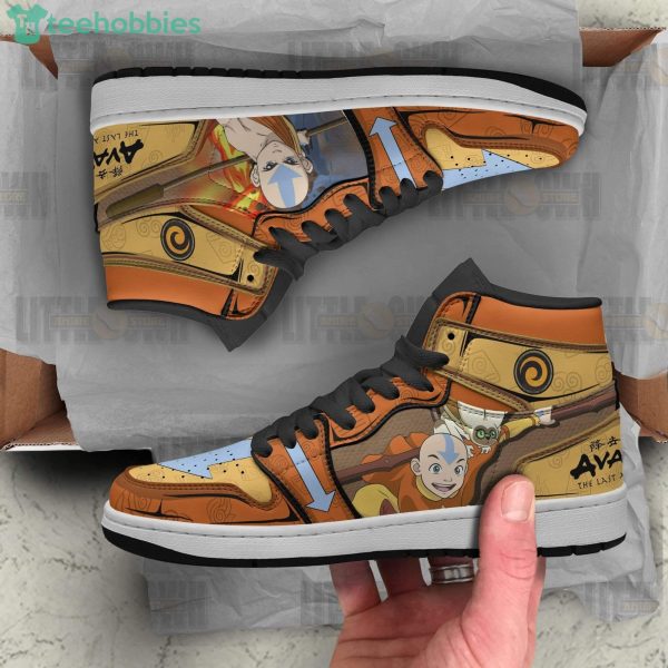 Avatar The Last Airbender Anime Air Jordan Hightop Shoes Product Photo 4