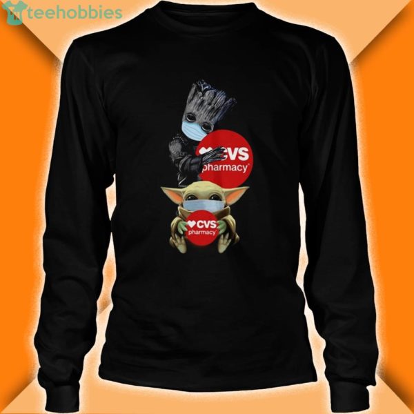 baby groot and baby yoda face mask hug cvs pharmacy shirt 3 600x600px Baby Groot And Baby Yoda Face Mask Hug Cvs Pharmacy Shirt