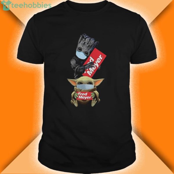 baby groot and baby yoda face mask hug fred meyer shirt 600x600px Baby Groot And Baby Yoda Face Mask Hug Fred Meyer Shirt