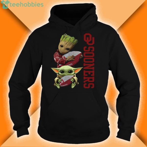baby groot and baby yoda hug oklahoma sooners tshirt 4 600x600px Baby Groot And Baby Yoda Hug Oklahoma Sooners Tshirt