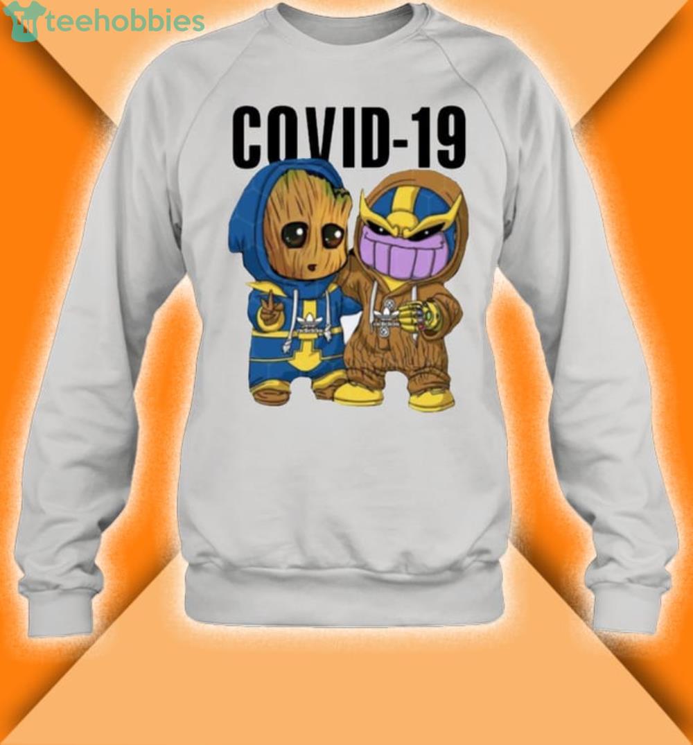 Baby Groot And Thanos Covid19 Shirt baby groot and thanos covid19 shirt 3 600x645px Baby Groot And Thanos Covid19 Shirt