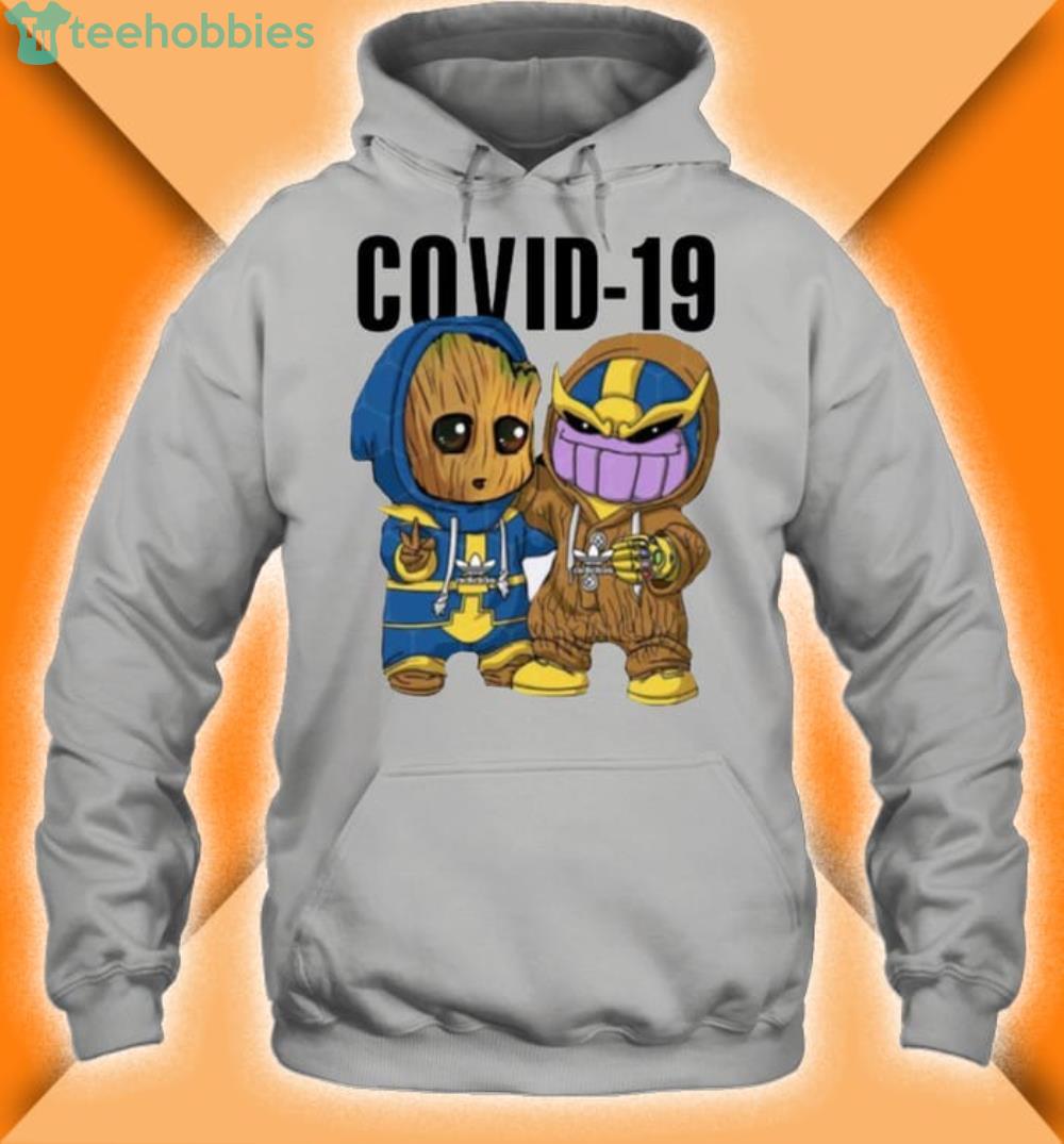 Baby Groot And Thanos Covid19 Shirt baby groot and thanos covid19 shirt 4 600x645px Baby Groot And Thanos Covid19 Shirt