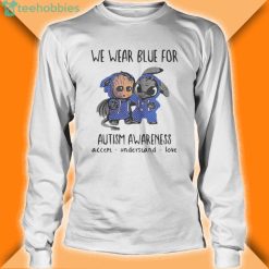 baby groot and toothless we wear blue for autism awareness shirt 2 247x247px Baby Groot And Toothless We Wear Blue For Autism Awareness Shirt