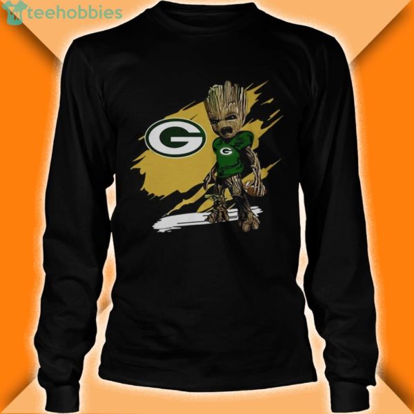baby groot green bay packers shirt 3 600x600px Baby Groot Green Bay Packers Shirt