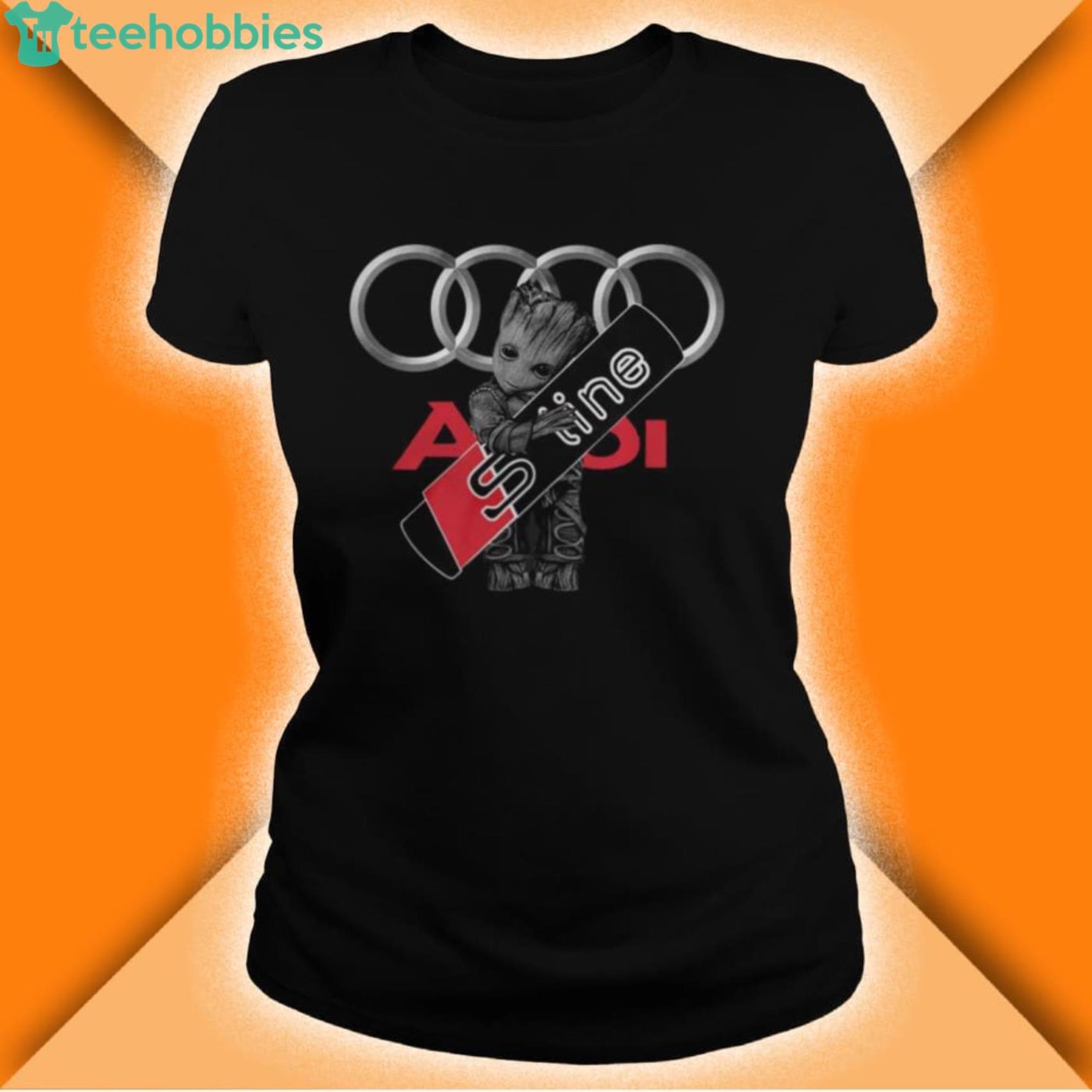 Baby Groot Hug Audi Sline Shirt Product Photo 2 Baby Groot Hug Audi Sline Shirt Product Photo 2