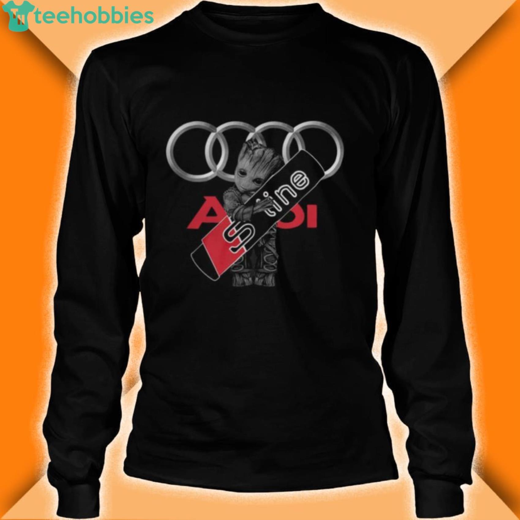 Baby Groot Hug Audi Sline Shirt image Baby Groot Hug Audi Sline Shirt Product Photo 3