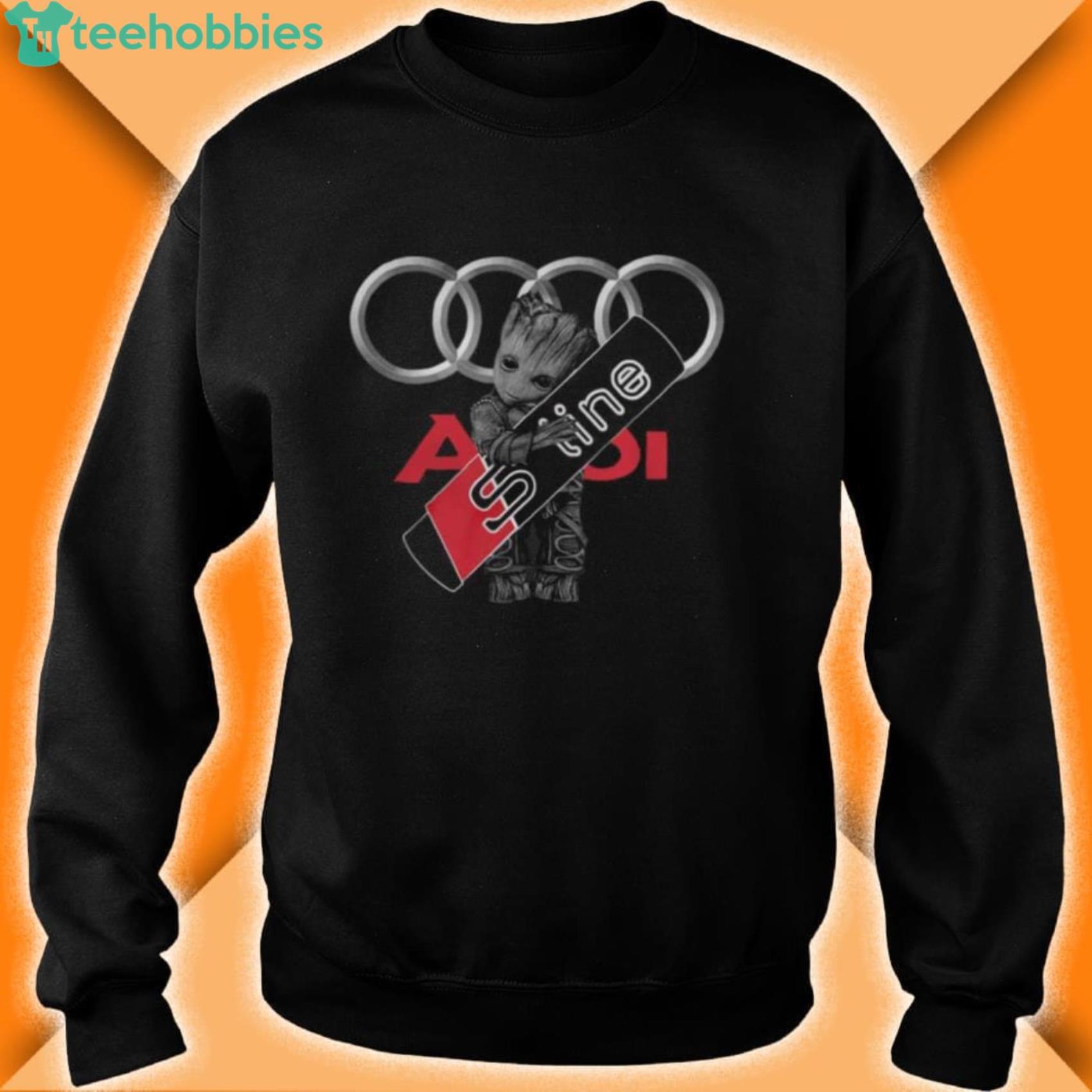 Baby Groot Hug Audi Sline Shirt Product Photo 4 Baby Groot Hug Audi Sline Shirt Product Photo 4