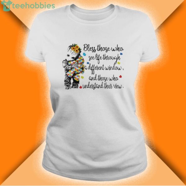 baby groot hug autism bless those who see life through a different window shirt 1 600x600px Baby Groot Hug Autism Bless Those Who See Life Through A Different Window Shirt