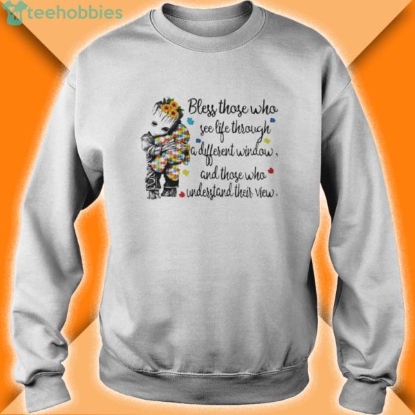 baby groot hug autism bless those who see life through a different window shirt 3 600x600px Baby Groot Hug Autism Bless Those Who See Life Through A Different Window Shirt
