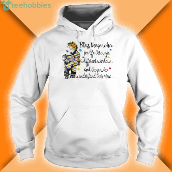 baby groot hug autism bless those who see life through a different window shirt 4 600x600px Baby Groot Hug Autism Bless Those Who See Life Through A Different Window Shirt