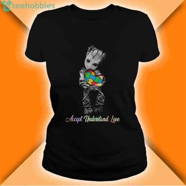 baby groot hug autism heart accept understand love shirt 1 600x600px Baby Groot Hug Autism Heart Accept Understand Love Shirt