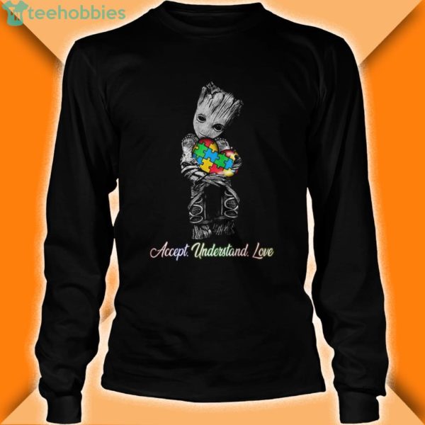 baby groot hug autism heart accept understand love shirt 3 600x600px Baby Groot Hug Autism Heart Accept Understand Love Shirt